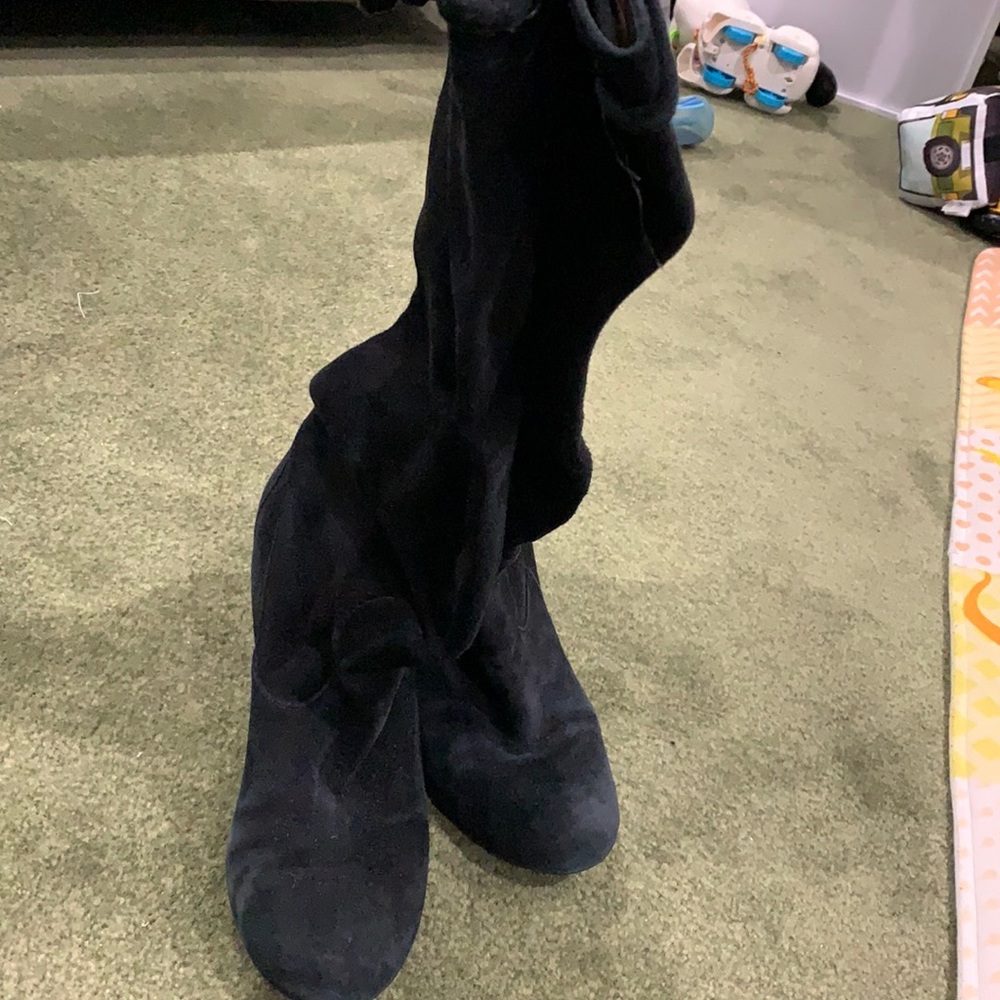 Via spiga black boots